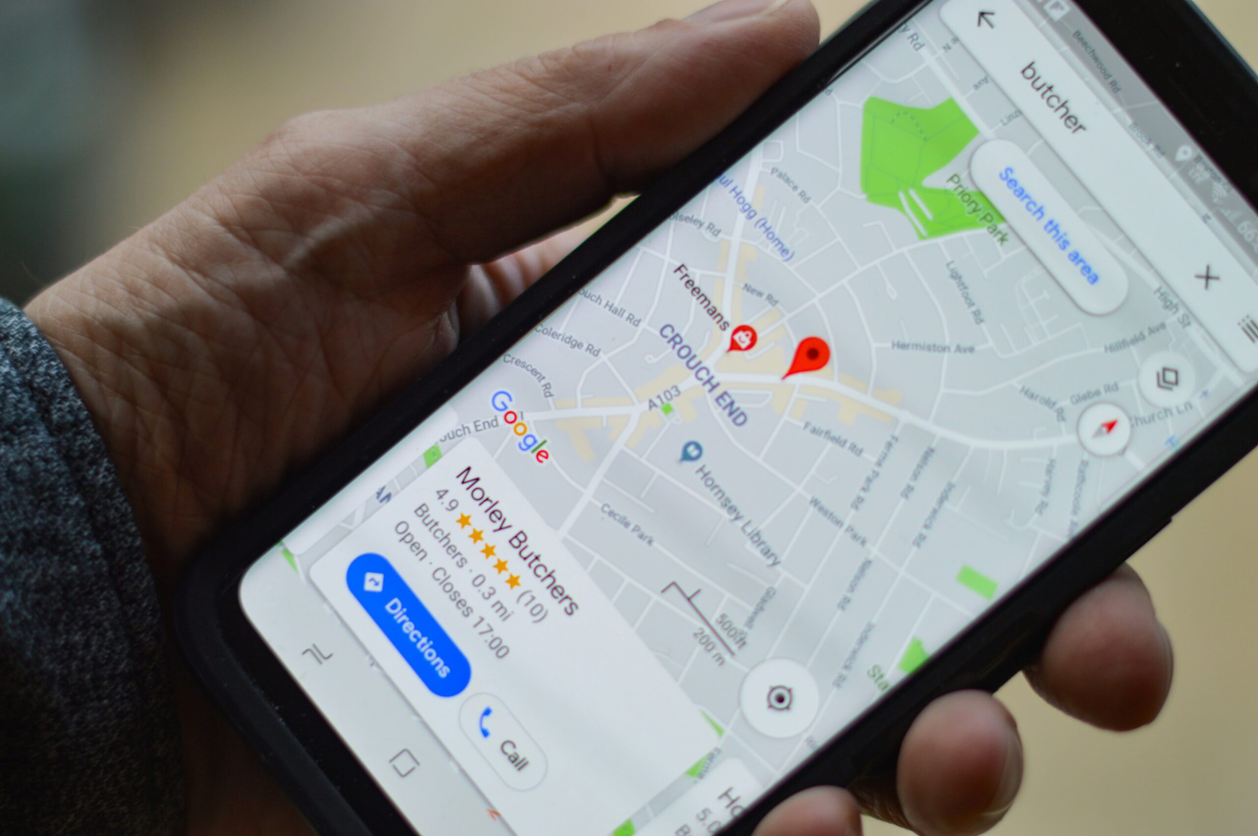 Imagen de empresa en Google Maps