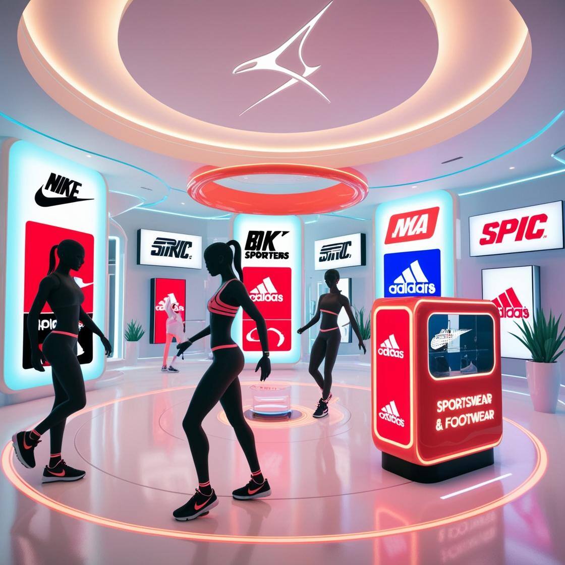 grandes marcas de ropa y calzado deportivo en el metaverso